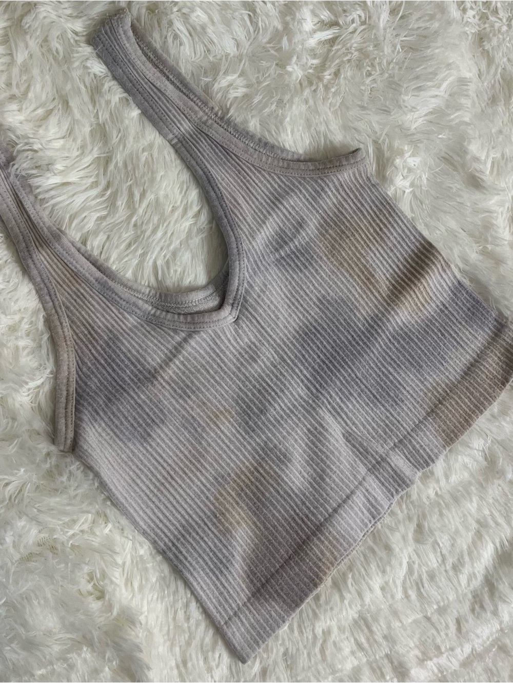 Urban Outfitters Ribbed Crop Tank Top